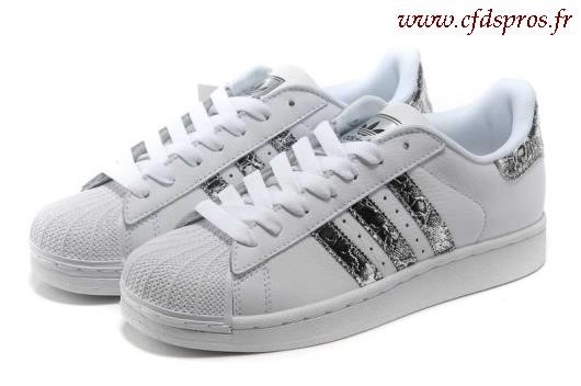 adidas superstar argent femme